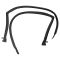 73-76 Dodge Dart, Plymouth Duster 2dr Fastback Roofrail Weatherstrip Seal Pair