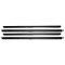 1982-93 Chevy S-10 pickup Blazer GMC S-15 Jimmy Front Door 4pc Window Sweep Weatherstrip Kit