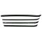 1981-87 GM Pickup Jimmy Blazer Door Weatherstrip Kit