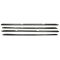 78-87 Chevy El Camino GMC Caballero Window Sweep Set 4 Piece