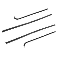 51-54 Chevy, GMC Pickup Truck Inner & Outer Window Sweep Weatherstrip SET