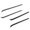 80-93 Ddge Ramcharger, D/W PU; 80-81 Trailduster Front Door Inner & Outer Window Sweep (4 Piece Set)