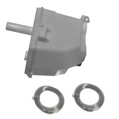 91-93 Nissan NX Coupe Windshield Washer Reservoir w/Pump