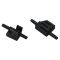 96-18 Chevy Express, GMC Savana 1500-4500 Van Front Windshield Washer Nozzle Kit (SET of 4) (Dorman)