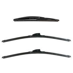 Trico Ice & Exact Fit Wiper Blade 3pc Set