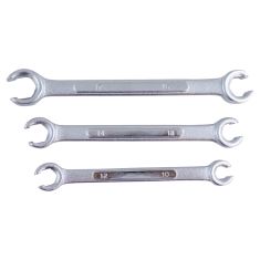 3 Pc MM Flare Nut Wrench Set