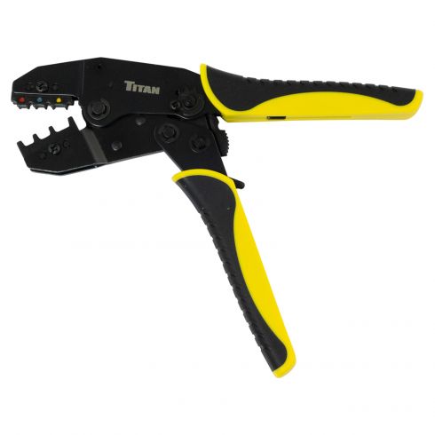 Ratcheting Wire Terminal Crimper Titan Tool