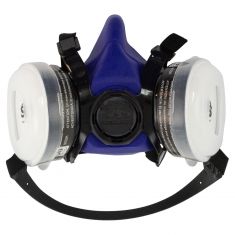 Bandit: Half Mask Respirator w/Replaceable Organic Vapor Cartridges & N95 Filters (Medium)