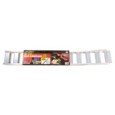 ERICKSON: (12 In x 90 In - 1500 LB Rating/PAIR) NON Folding Arched Aluminum Ramp PAIR
