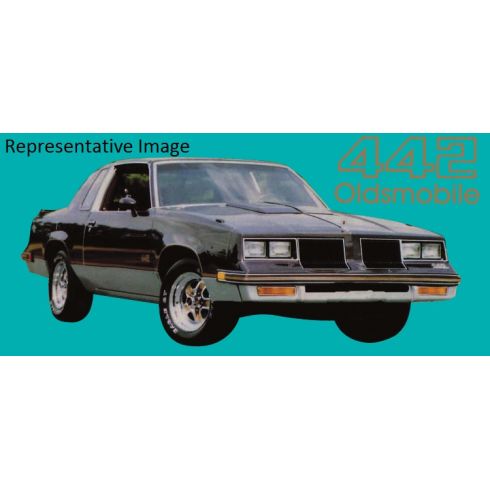 1985-87 Oldsmobile 442 Stripe & Names Kit Gold