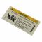 10-15 GLK RH; 10-14 C, CLS, CLA, E Cnv, E Cpe, R Class Sunvisor Mtd Air Bag Warning Decal LH=RH (MB)