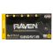 RAVEN: Powder-Free, Exam Grade, Fully Textued BLACK Nitrile NON LATEX 6 MIL Gloves (100/BOX) (M)