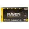 RAVEN: Powder-Free, Exam Grade, Fully Textued BLACK Nitrile NON LATEX 6 MIL Gloves (100/BOX) (XL)