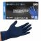 THICKSTER: Lightly Powdered, Exam Grade, BLUE LATEX 14 MIL Gloves (50/BOX) (XLARGE)